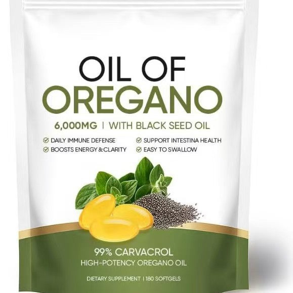 Oregano Oil Soft 180 Capsules Blend
